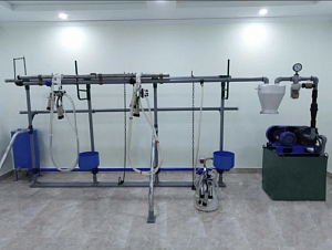 Система водопоения коровника привязного содержания на 200 голов